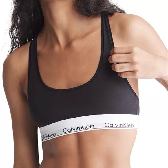 Calvin Klein Modern Cotton Bralette F3785 size small - Picture 1 of 7